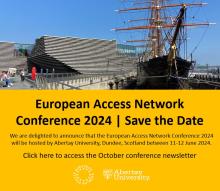 European Access Network Conference 2024 - Save The Date logo